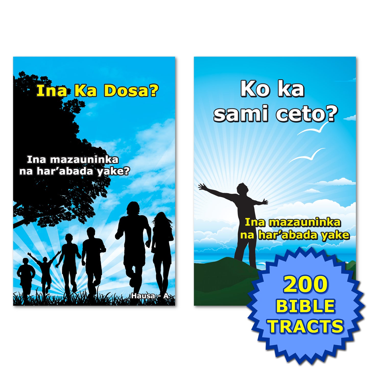 Hausa Gospel Bible Tracts - BibleTracts.org - GO! Evangelism