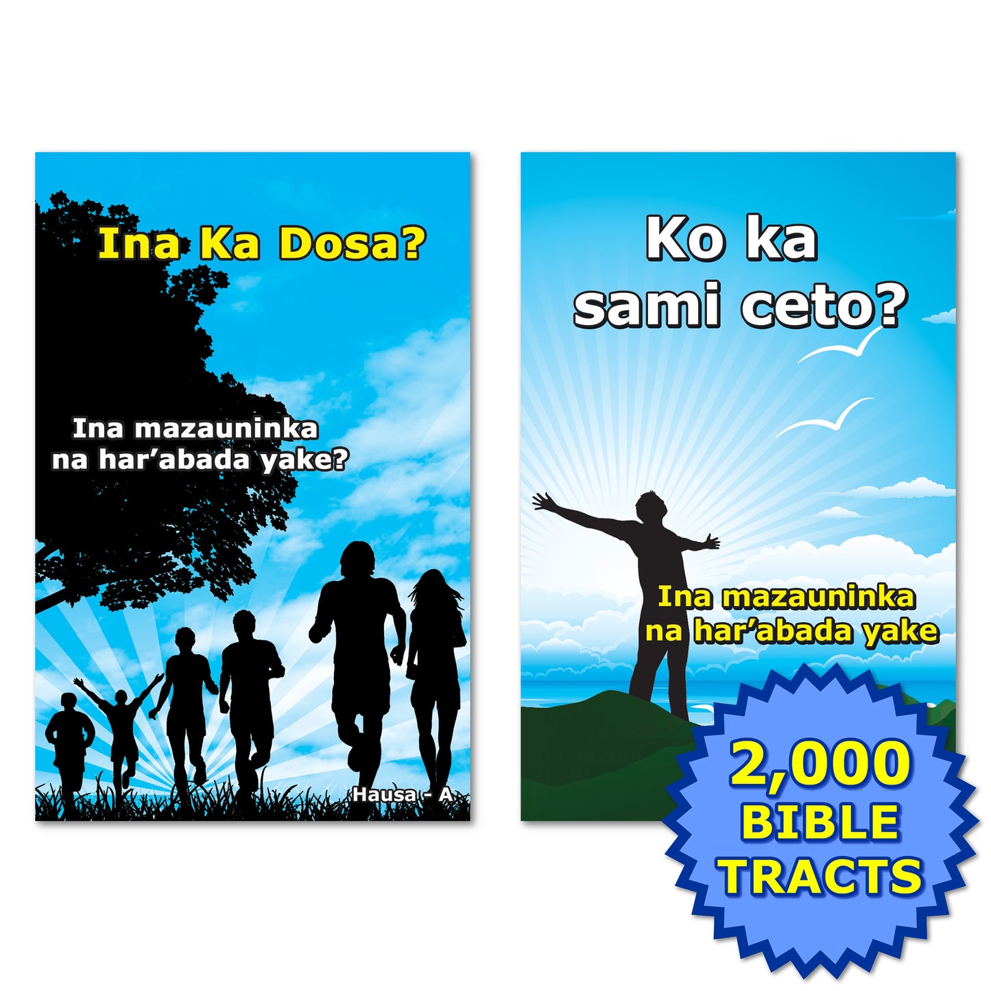 Hausa Gospel Bible Tracts - BibleTracts.org - GO! Evangelism