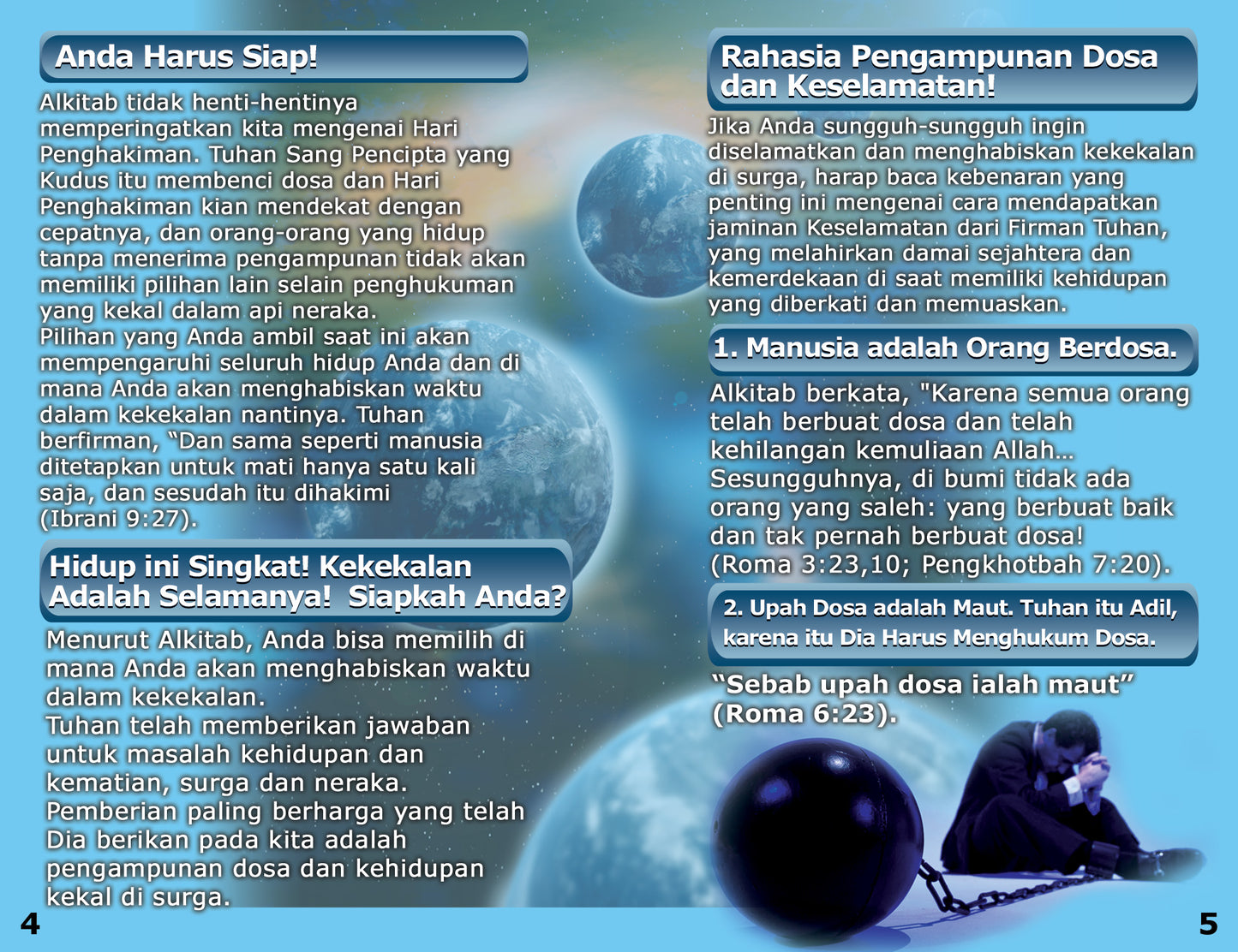 Indonesian Gospel Bible Tracts - BibleTracts.org - GO! Evangelism