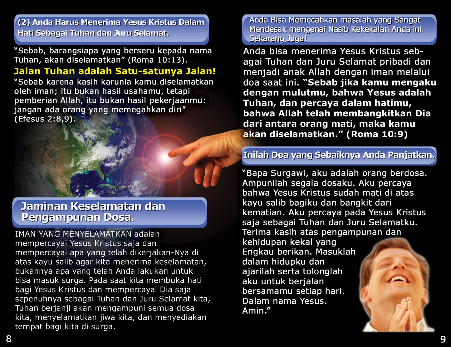 Indonesian Gospel Bible Tracts - BibleTracts.org - GO! Evangelism