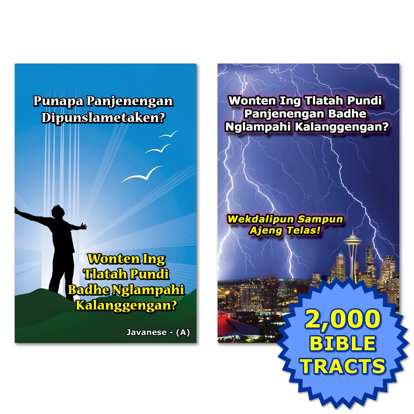 Javanese Gospel Bible Tracts - BibleTracts.org - GO! Evangelism