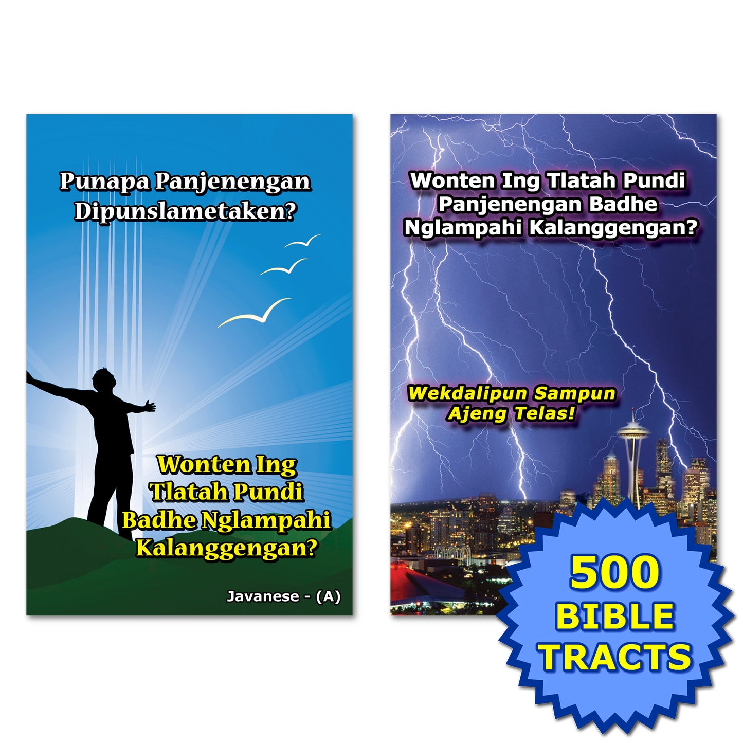 Javanese Gospel Bible Tracts - BibleTracts.org - GO! Evangelism