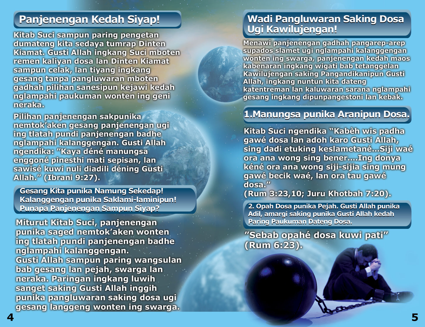 Javanese Gospel Bible Tracts - BibleTracts.org - GO! Evangelism