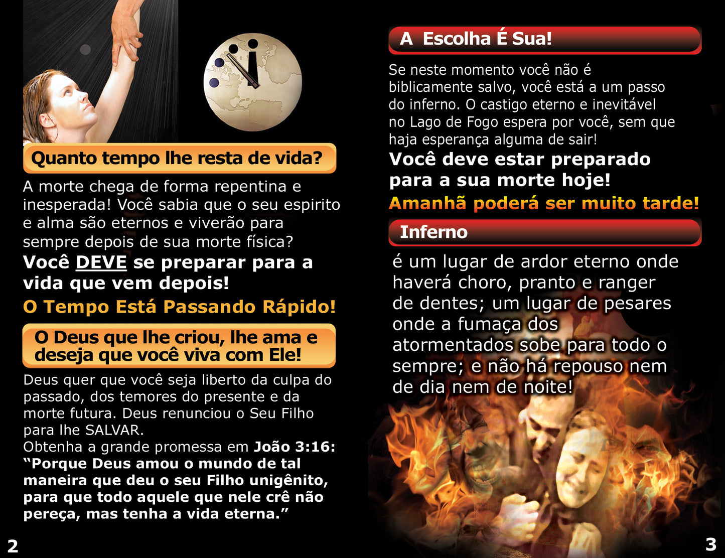 Portuguese Gospel Bible Tracts - BibleTracts.org - GO! Evangelism