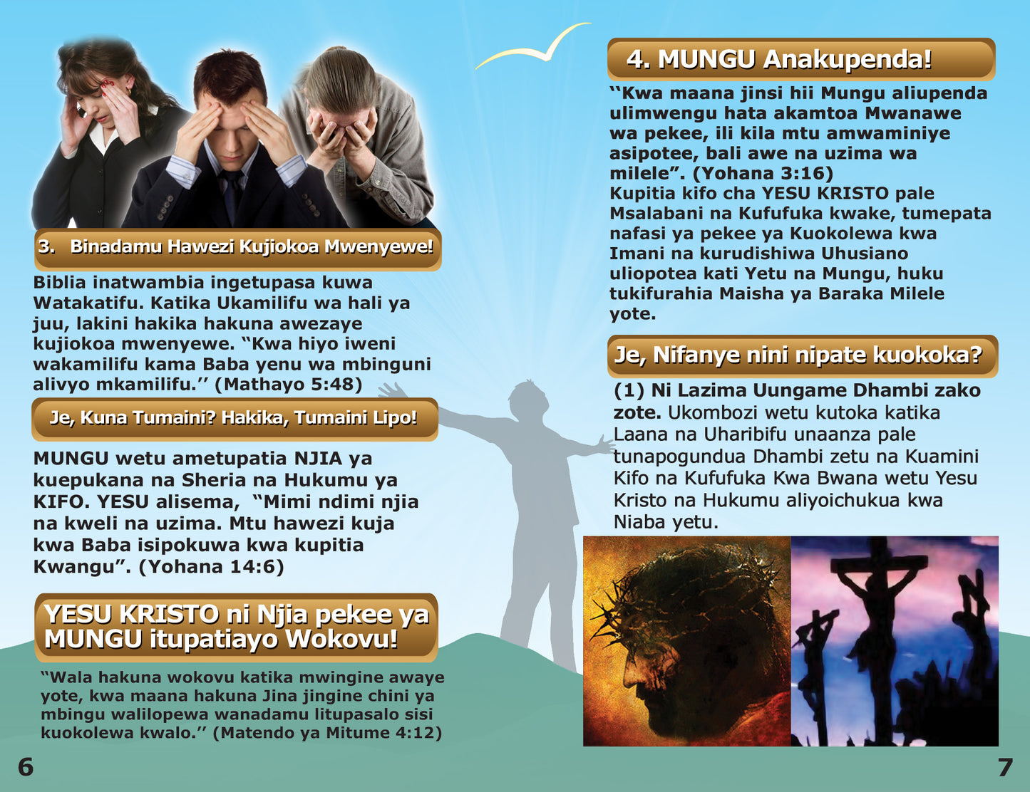 Swahili Gospel Bible Tracts - BibleTracts.org - GO! Evangelism