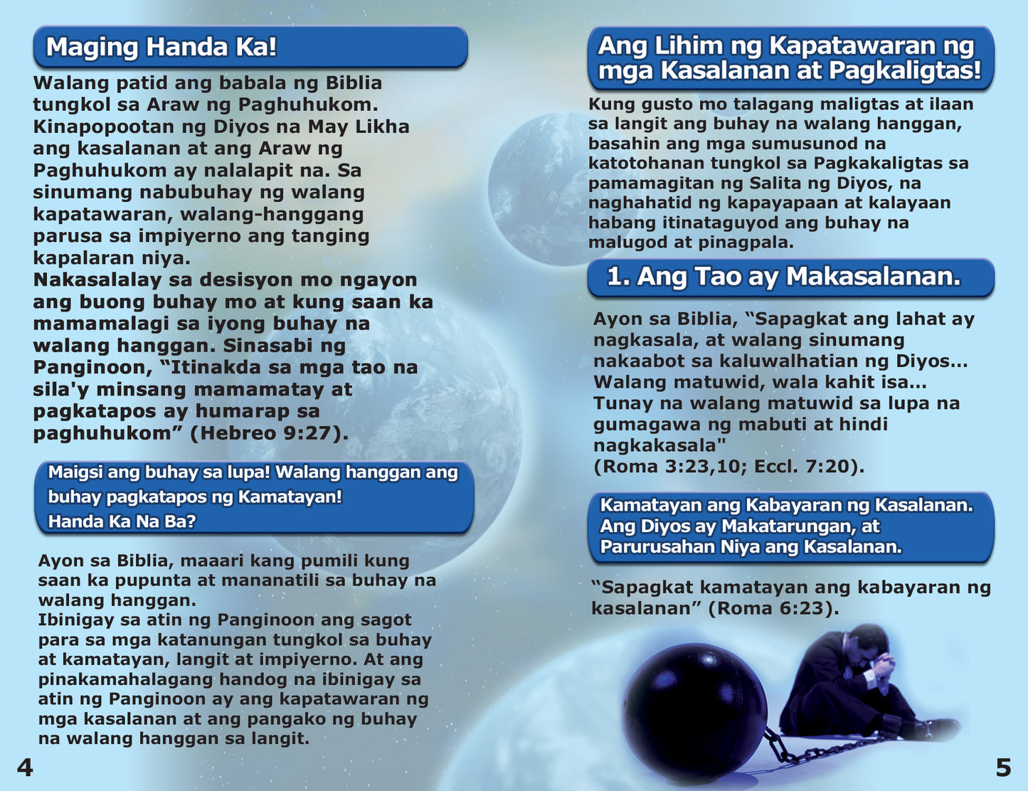Tagalog Gospel Bible Tracts - BibleTracts.org - GO! Evangelism