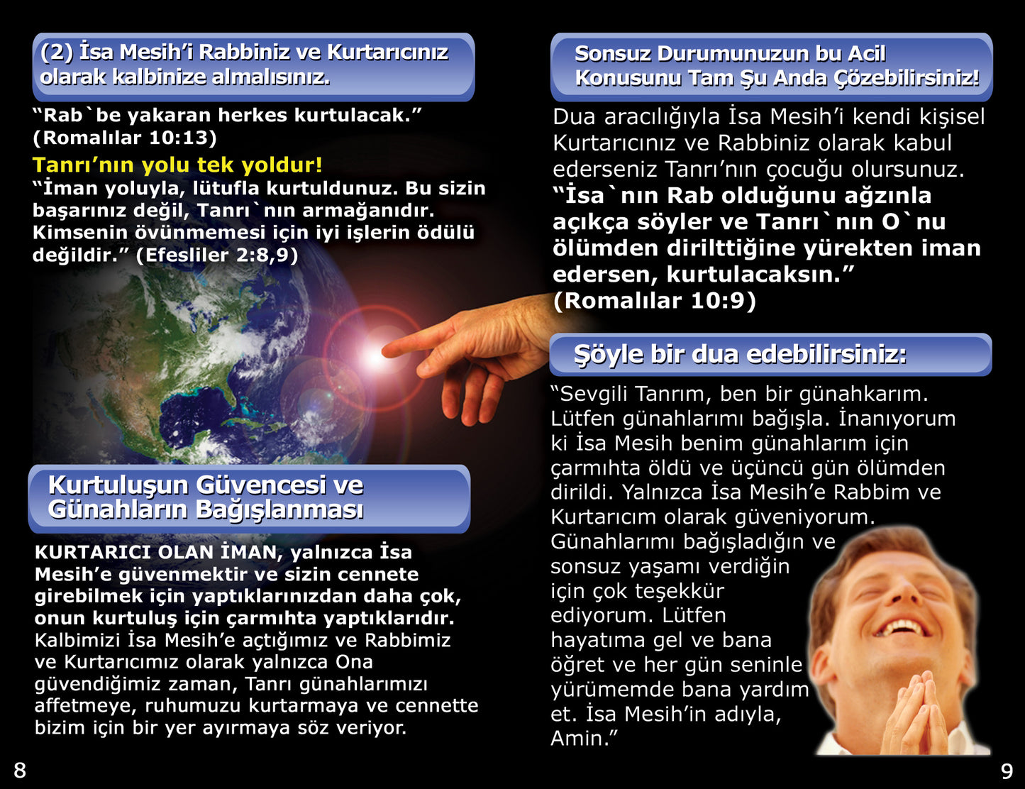 Turkish Gospel Bible Tracts - BibleTracts.org - GO! Evangelism
