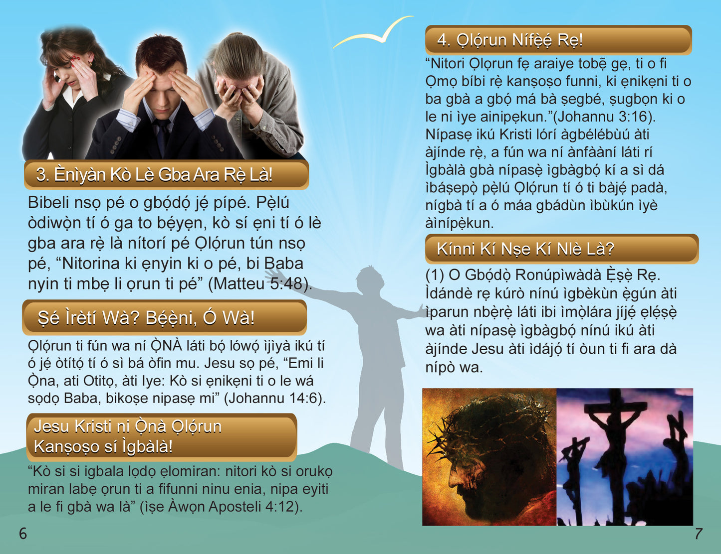 Yoruba Gospel Bible Tracts - BibleTracts.org - GO! Evangelism