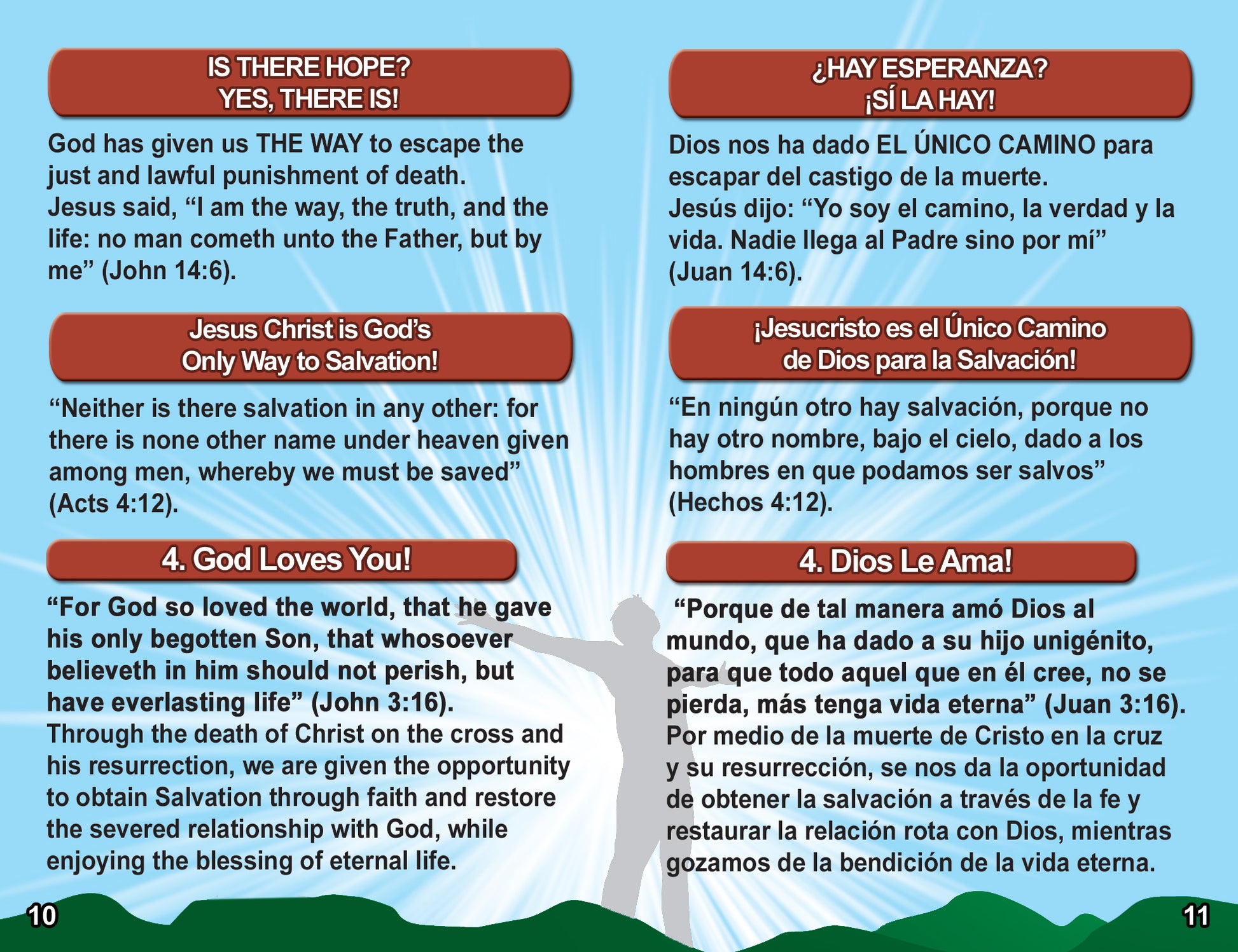 English & Spanish Gospel Bible Tracts - BibleTracts.org - GO! Evangelism