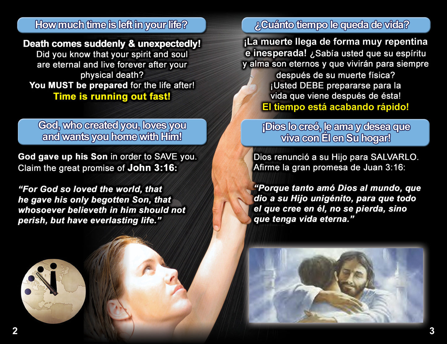 English & Spanish Gospel Bible Tracts - BibleTracts.org - GO! Evangelism