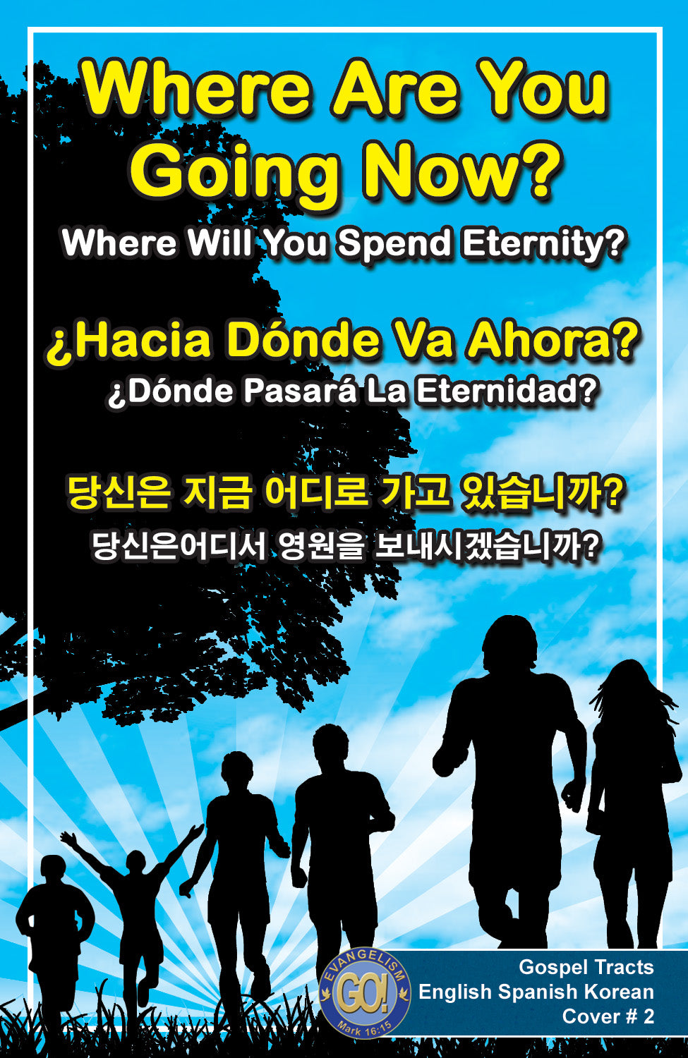English Spanish & Korean Gospel Bible Tracts - BibleTracts.org - GO! Evangelism