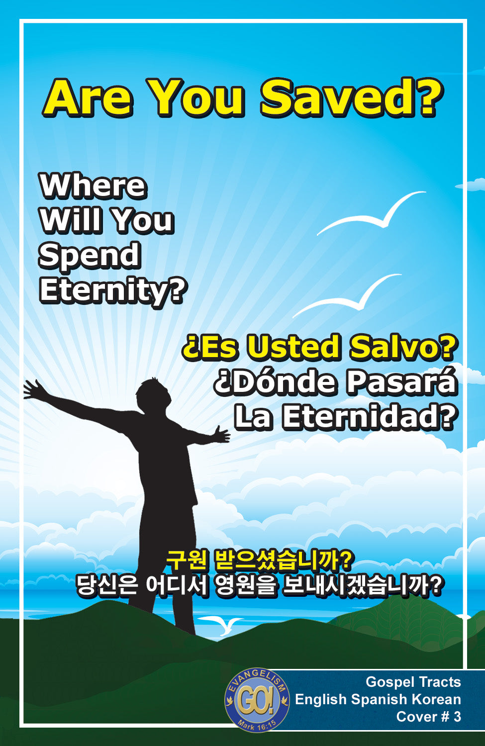 English Spanish & Korean Gospel Bible Tracts - BibleTracts.org - GO! Evangelism