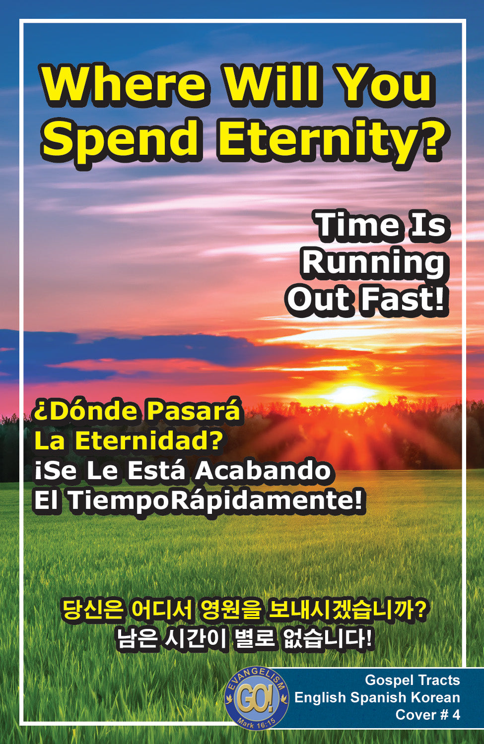 English Spanish & Korean Gospel Bible Tracts - BibleTracts.org - GO! Evangelism