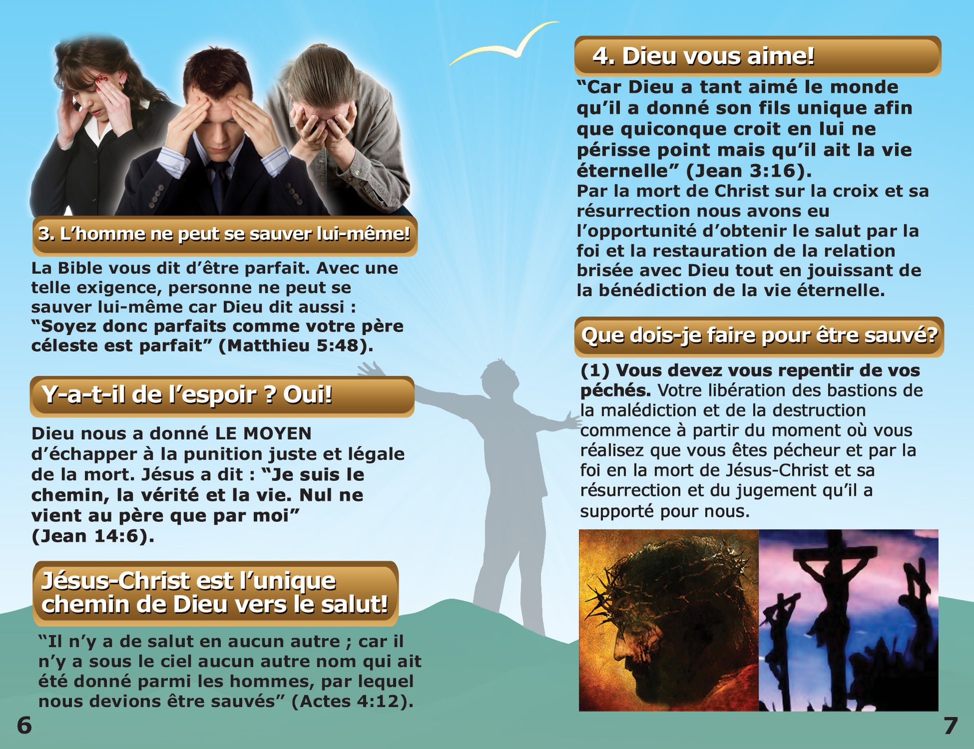 French Gospel Bible Tracts - BibleTracts.org - GO! Evangelism