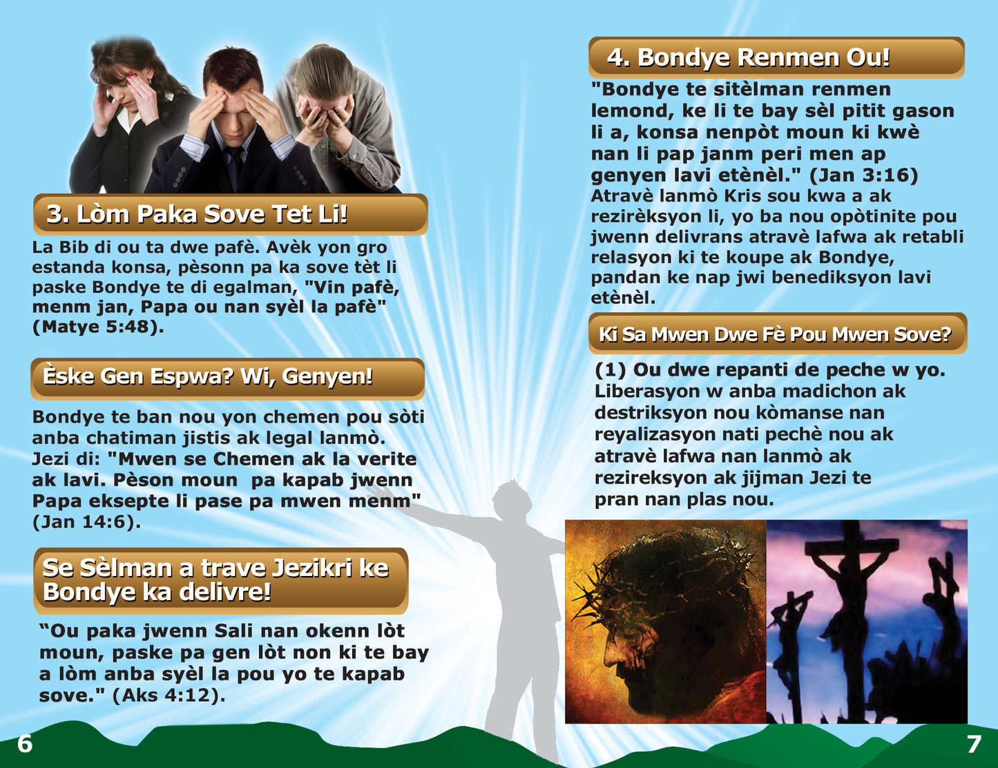 Haitian Gospel Bible Tracts - BibleTracts.org - GO! Evangelism