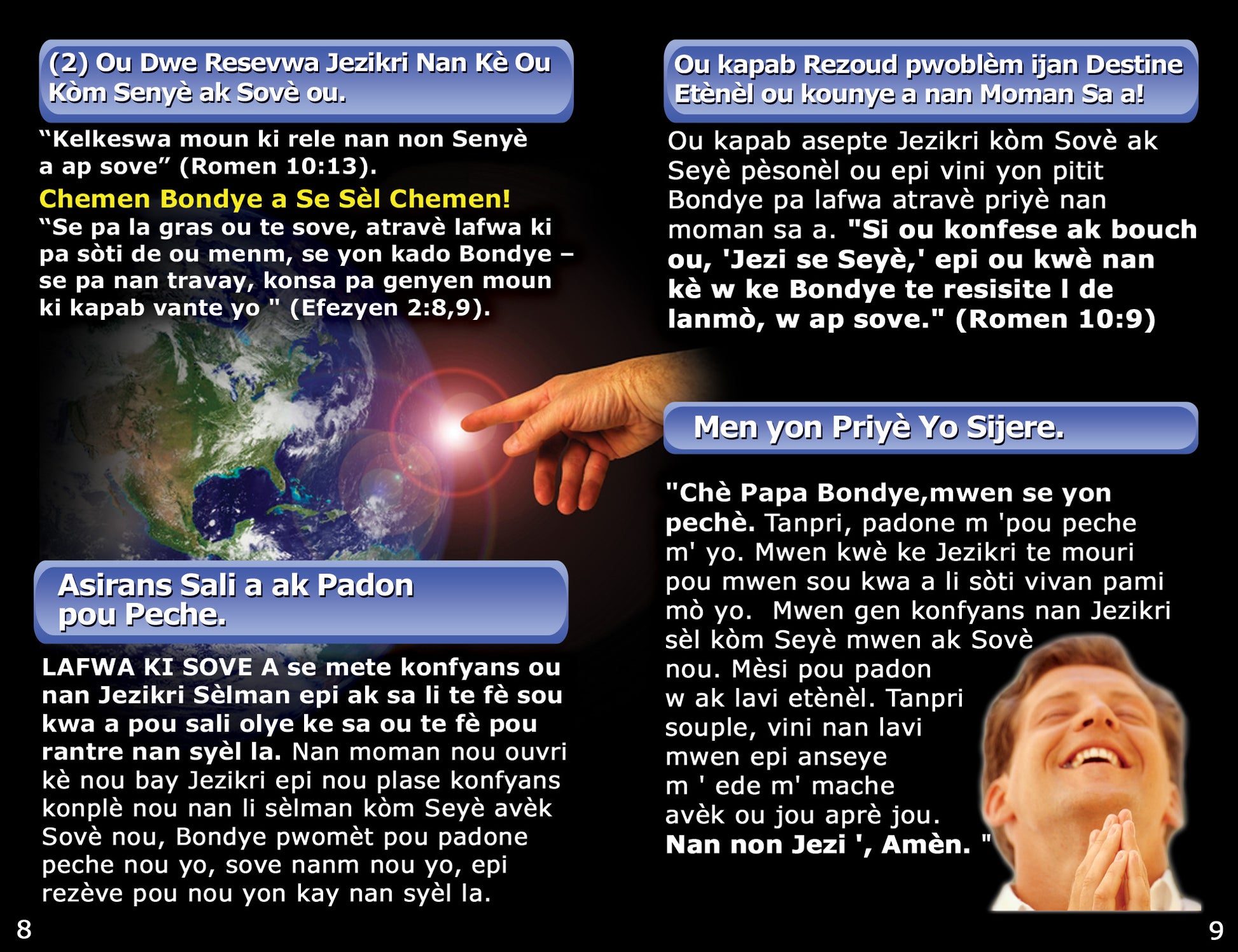 Haitian Gospel Bible Tracts - BibleTracts.org - GO! Evangelism