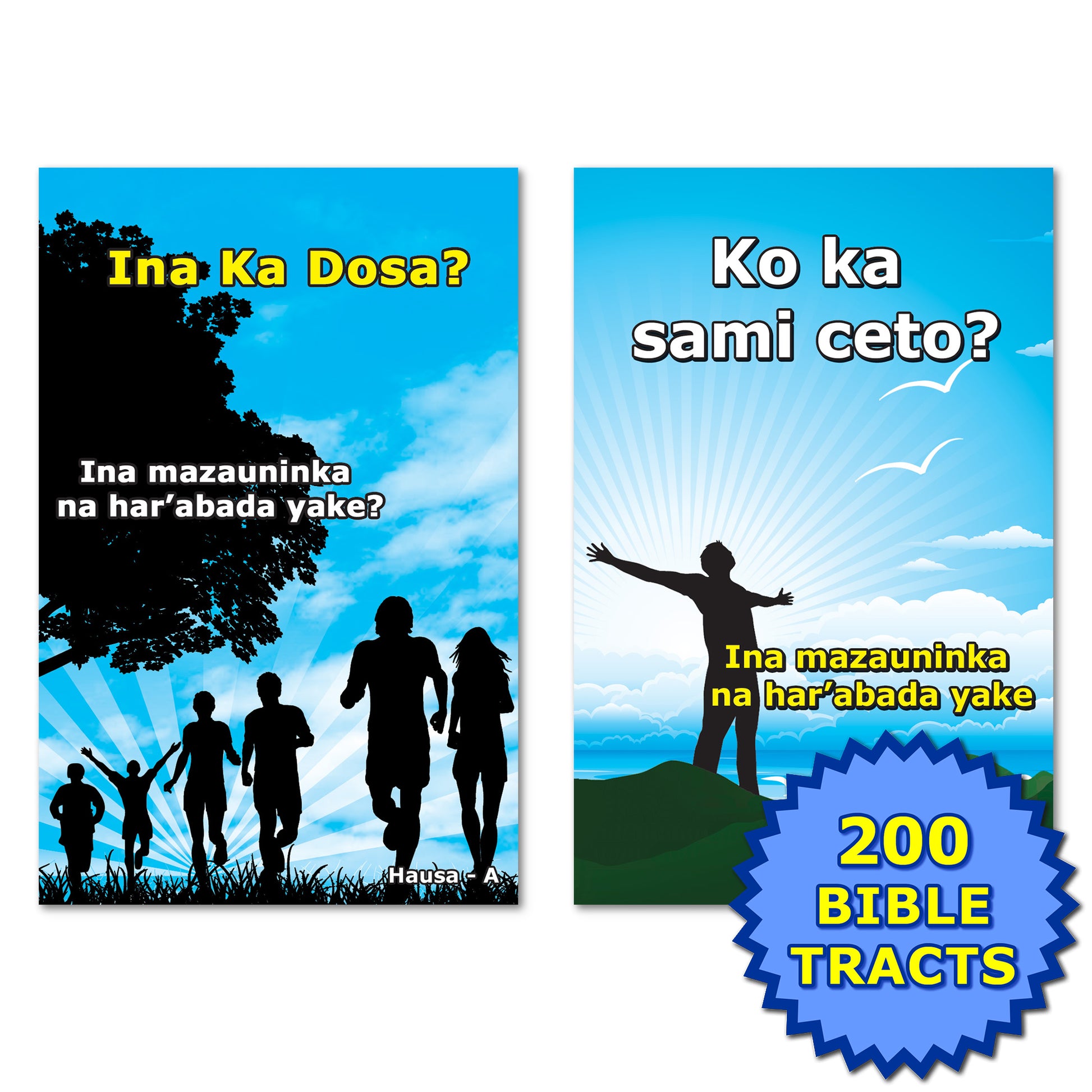Hausa Gospel Bible Tracts - BibleTracts.org - GO! Evangelism