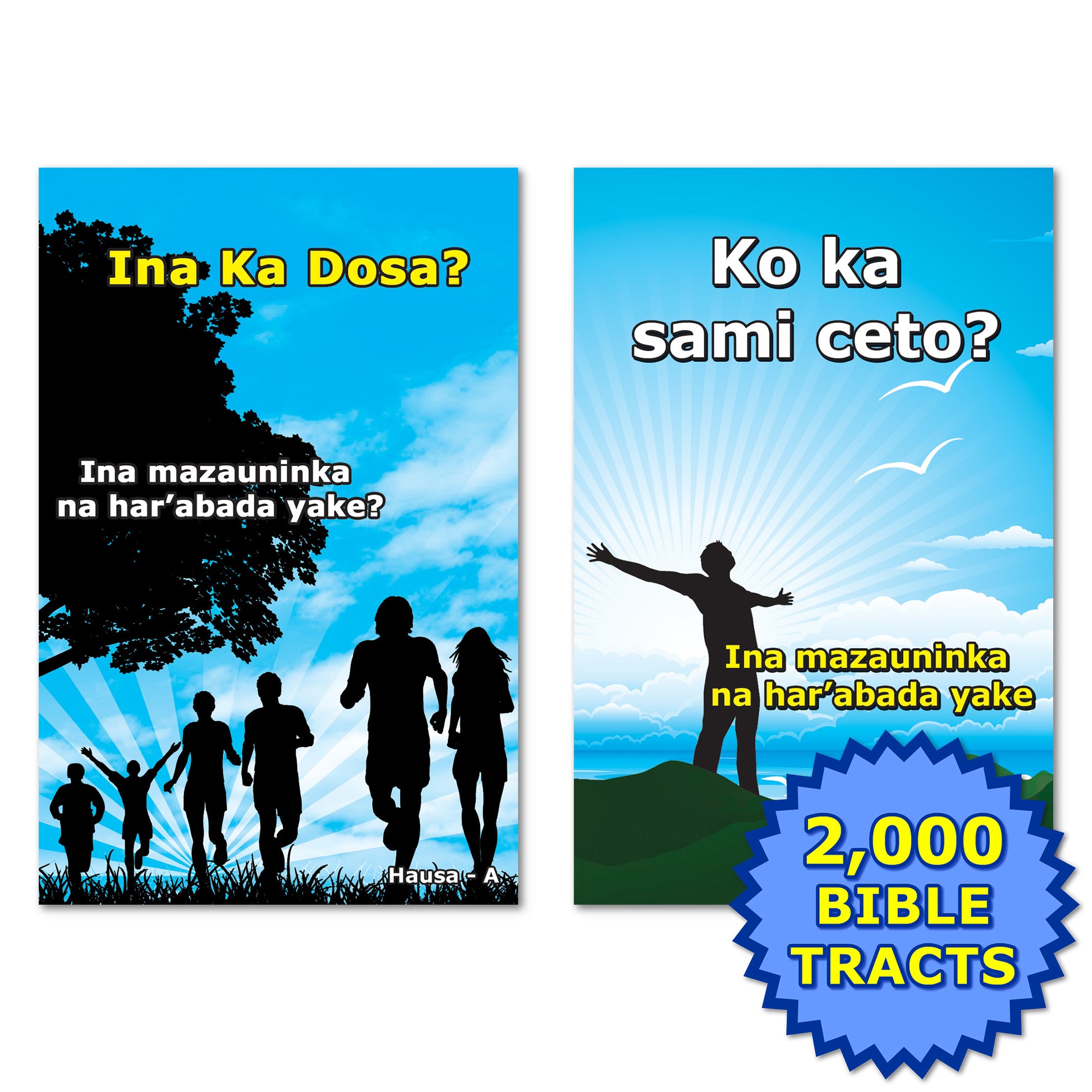Hausa Gospel Bible Tracts - BibleTracts.org - GO! Evangelism