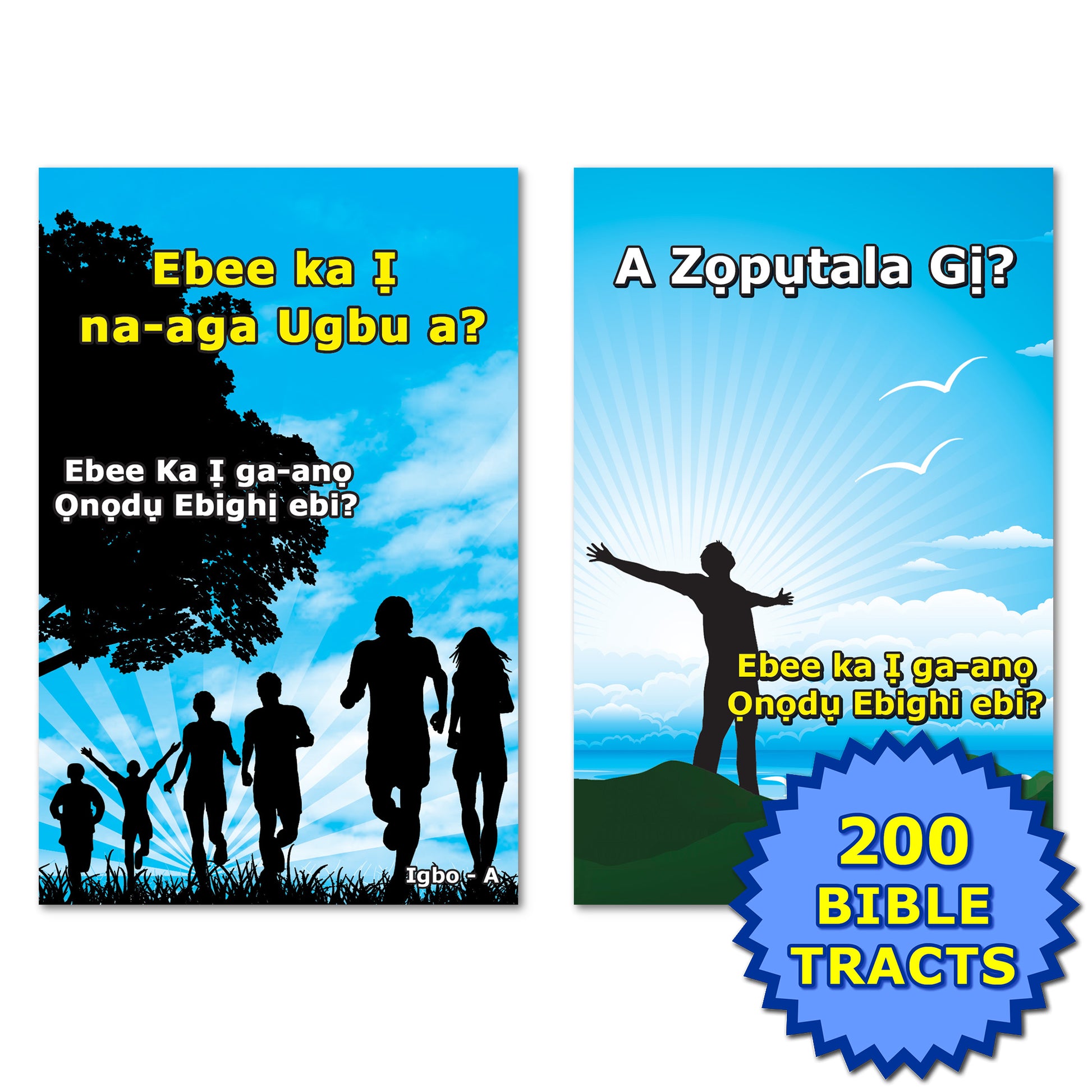 Igbo Gospel Bible Tracts - BibleTracts.org - GO! Evangelism