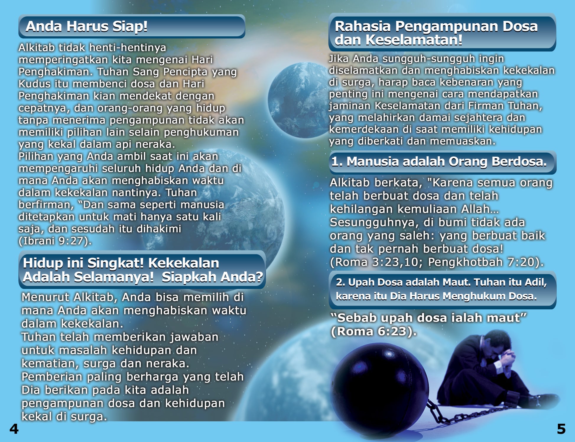 Indonesian Gospel Bible Tracts - BibleTracts.org - GO! Evangelism