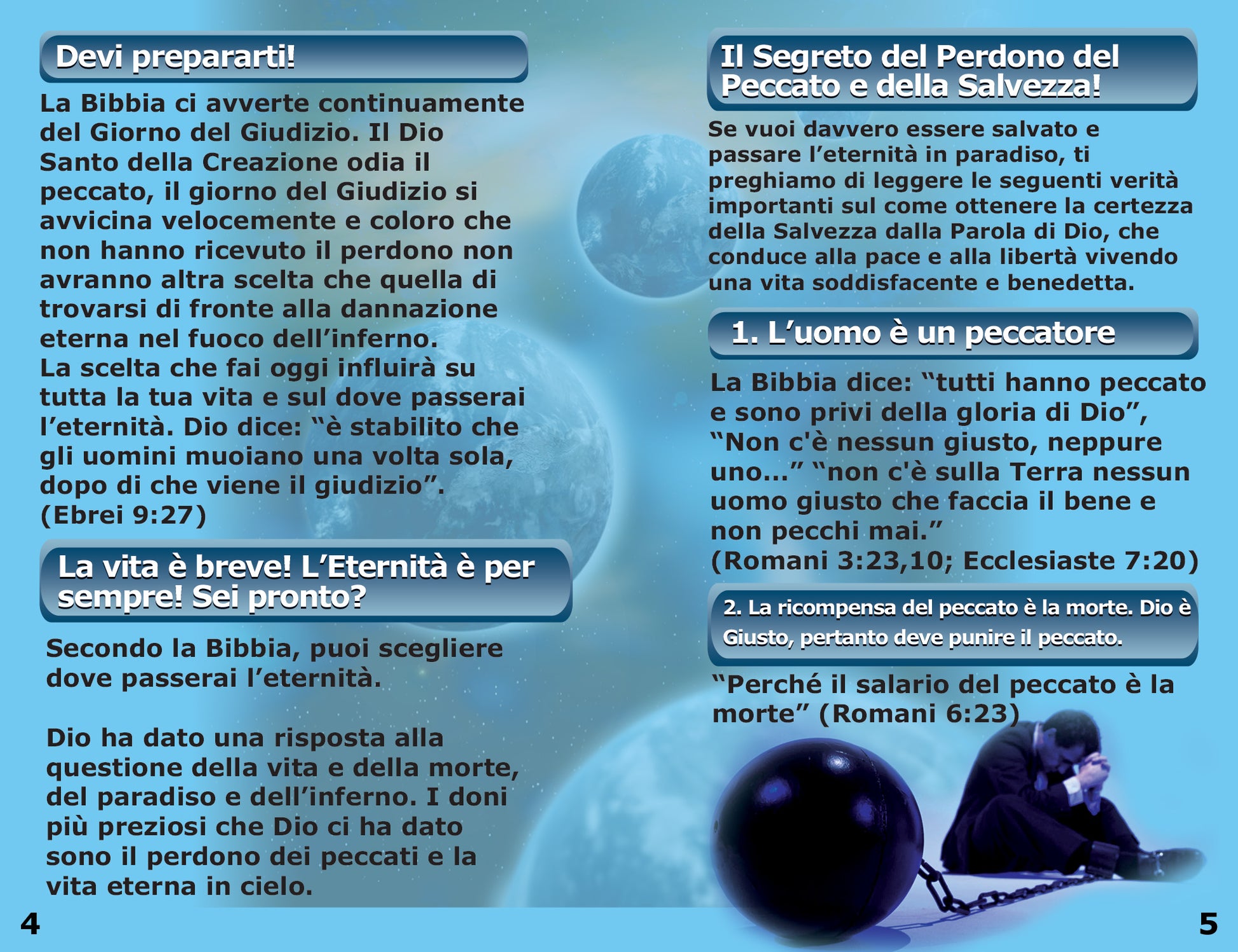 Italian Gospel Bible Tracts - BibleTracts.org - GO! Evangelism