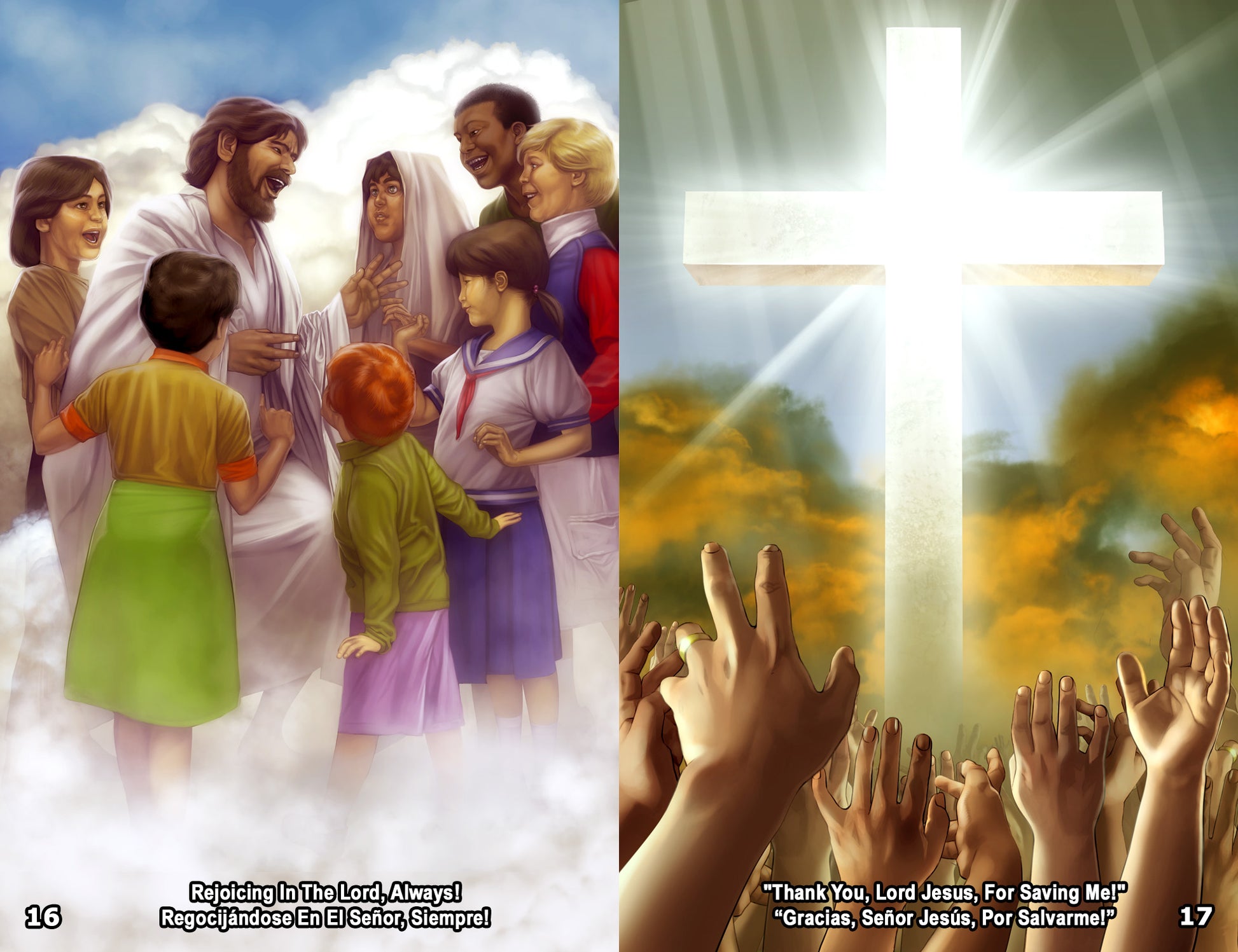 Kid's English & Spanish Gospel Bible Tracts - BibleTracts.org - GO! Evangelism