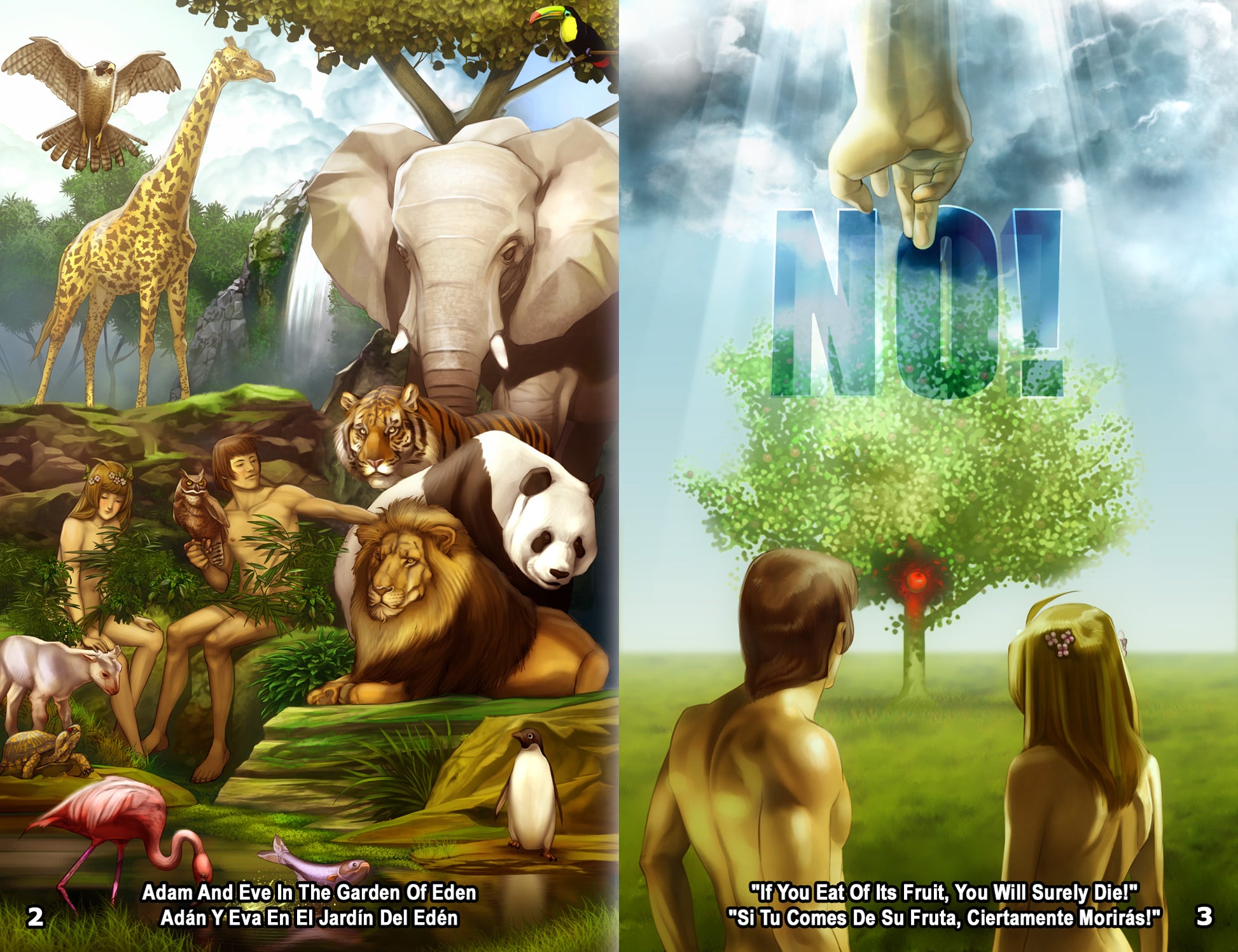 Kid's English & Spanish Gospel Bible Tracts - BibleTracts.org - GO! Evangelism