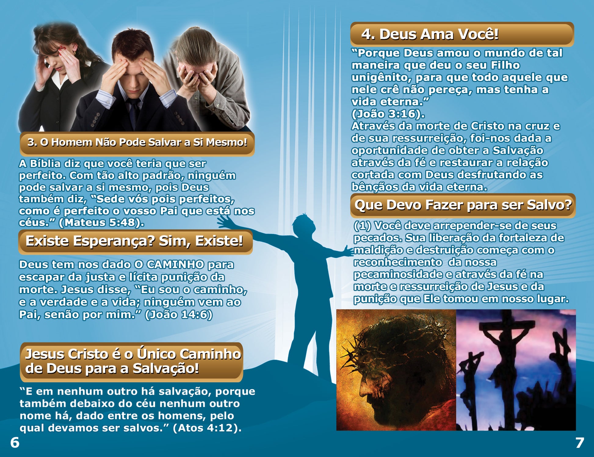 Portuguese Gospel Bible Tracts - BibleTracts.org - GO! Evangelism