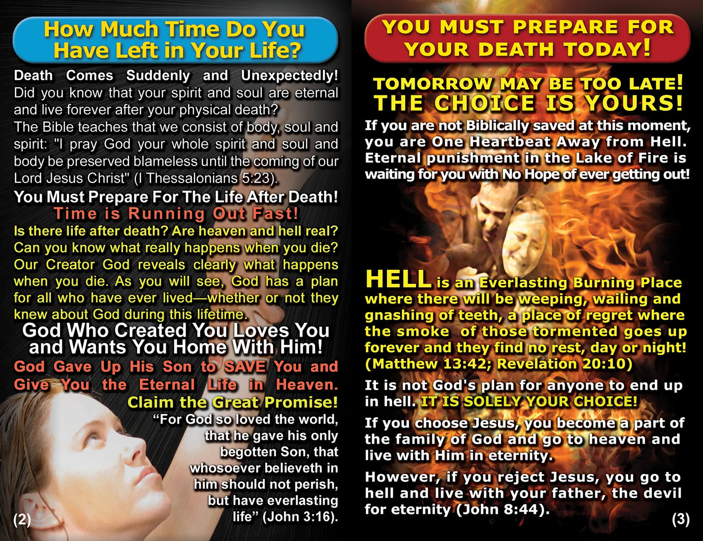 English Rapture Gospel Bible Tracts - BibleTracts.org - GO! Evangelism