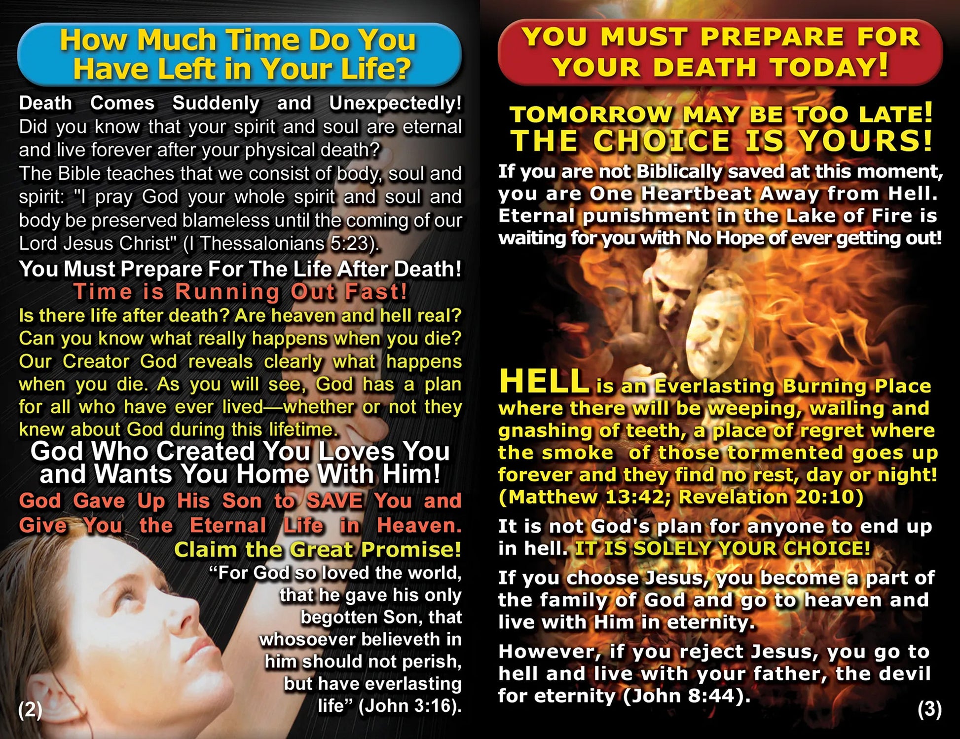 English Rapture Gospel Bible Tracts - BibleTracts.org - GO! Evangelism