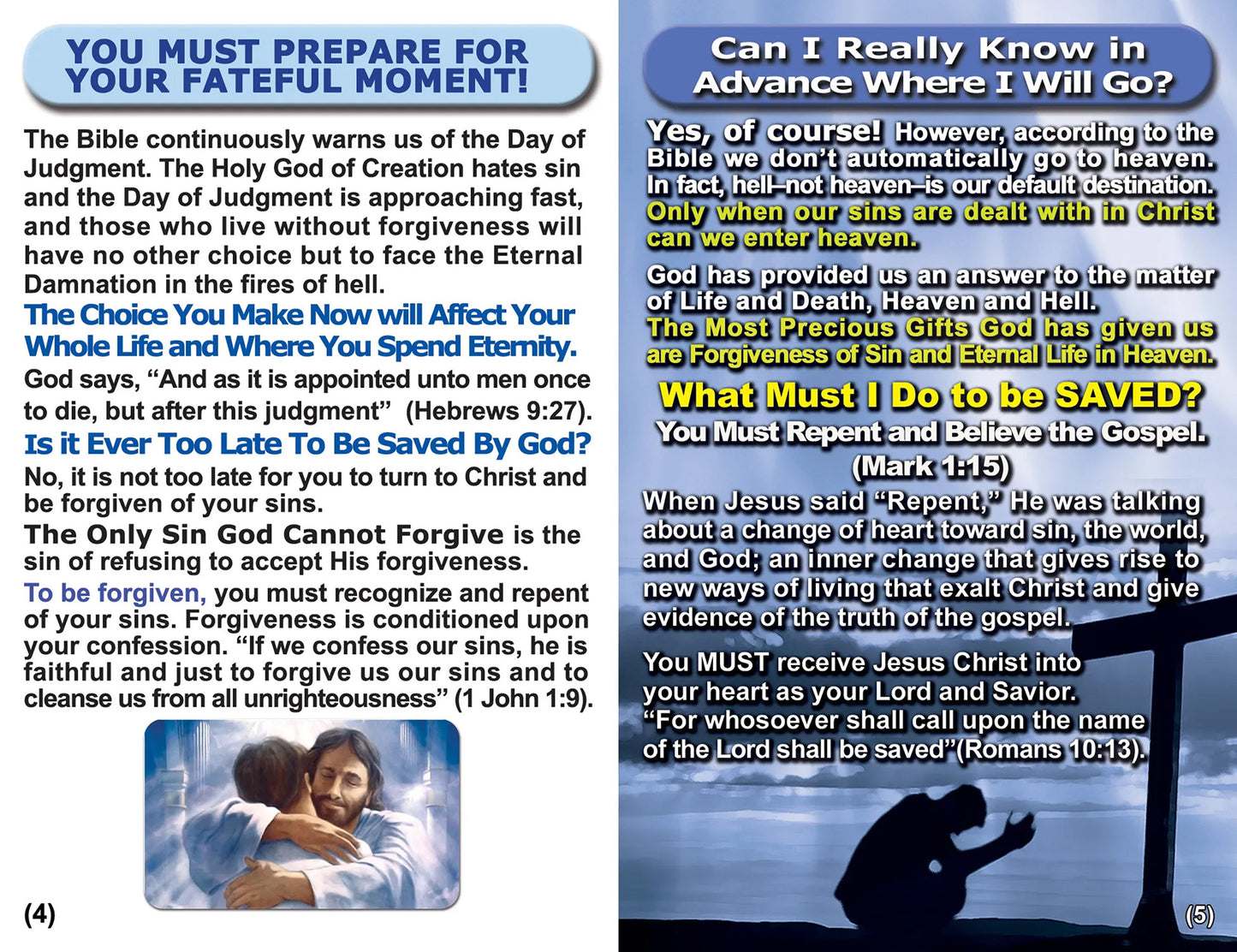English Rapture Gospel Bible Tracts - BibleTracts.org - GO! Evangelism