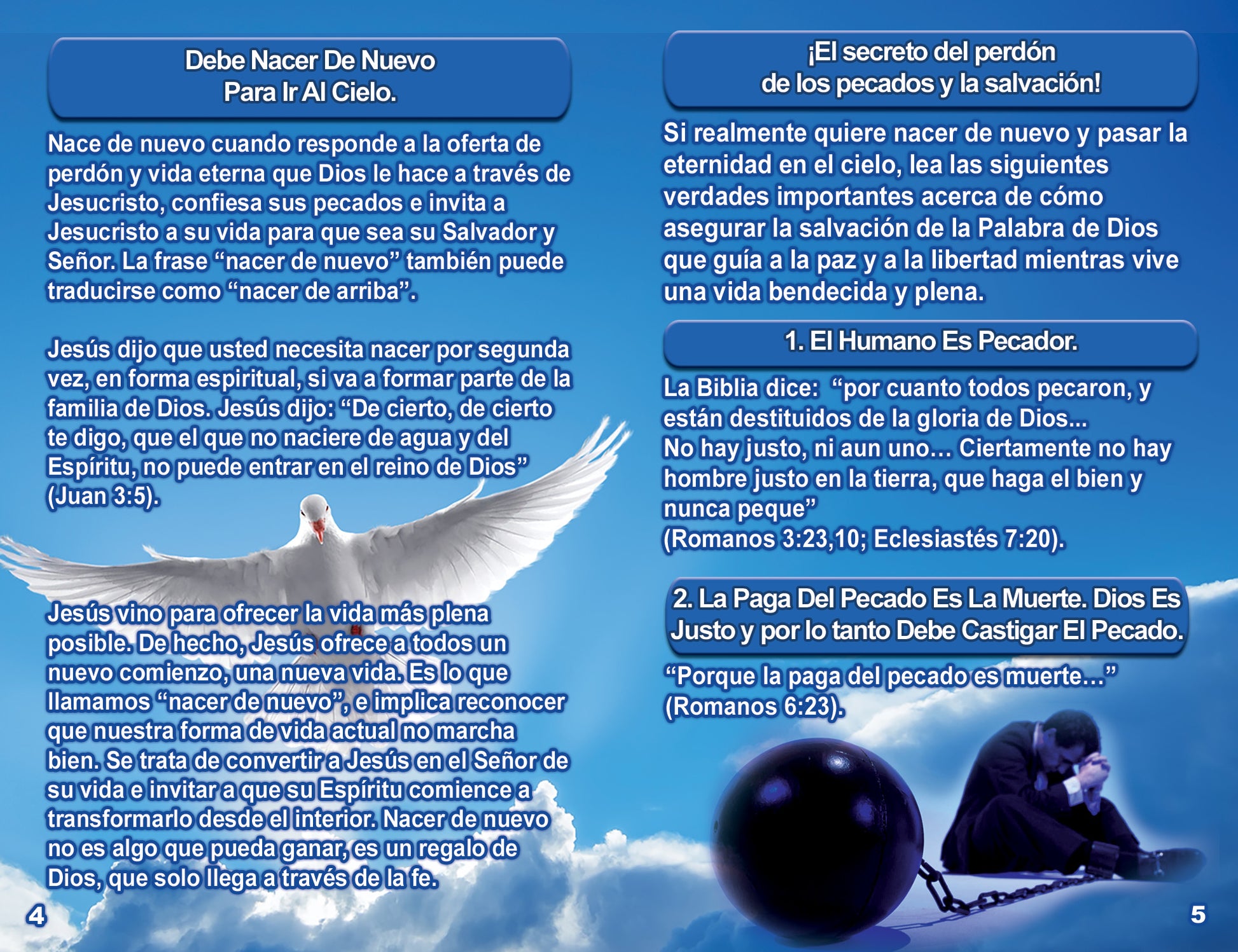 Spanish Gospel Bible Tracts - BibleTracts.org - GO! Evangelism