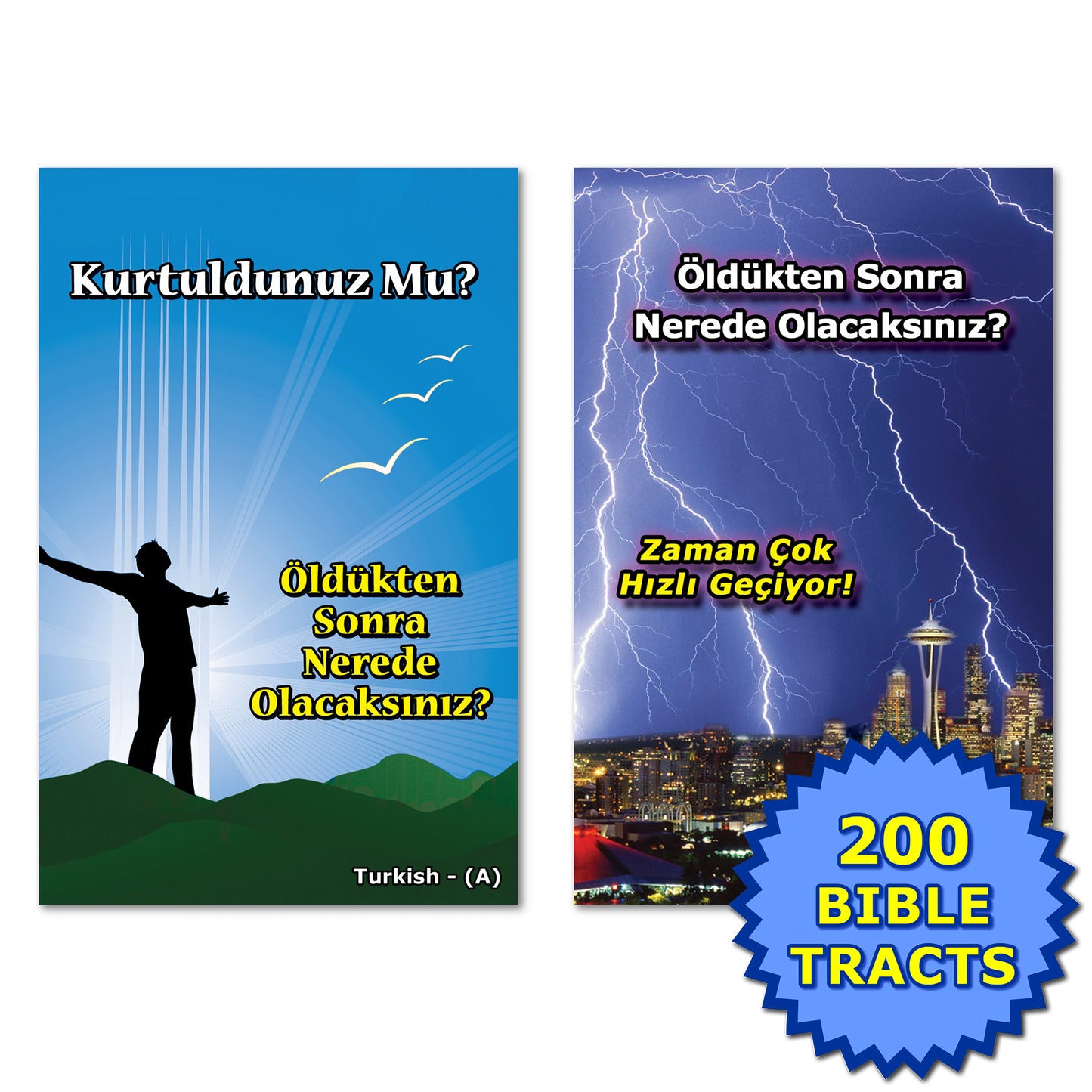 Turkish Gospel Bible Tracts - BibleTracts.org - GO! Evangelism