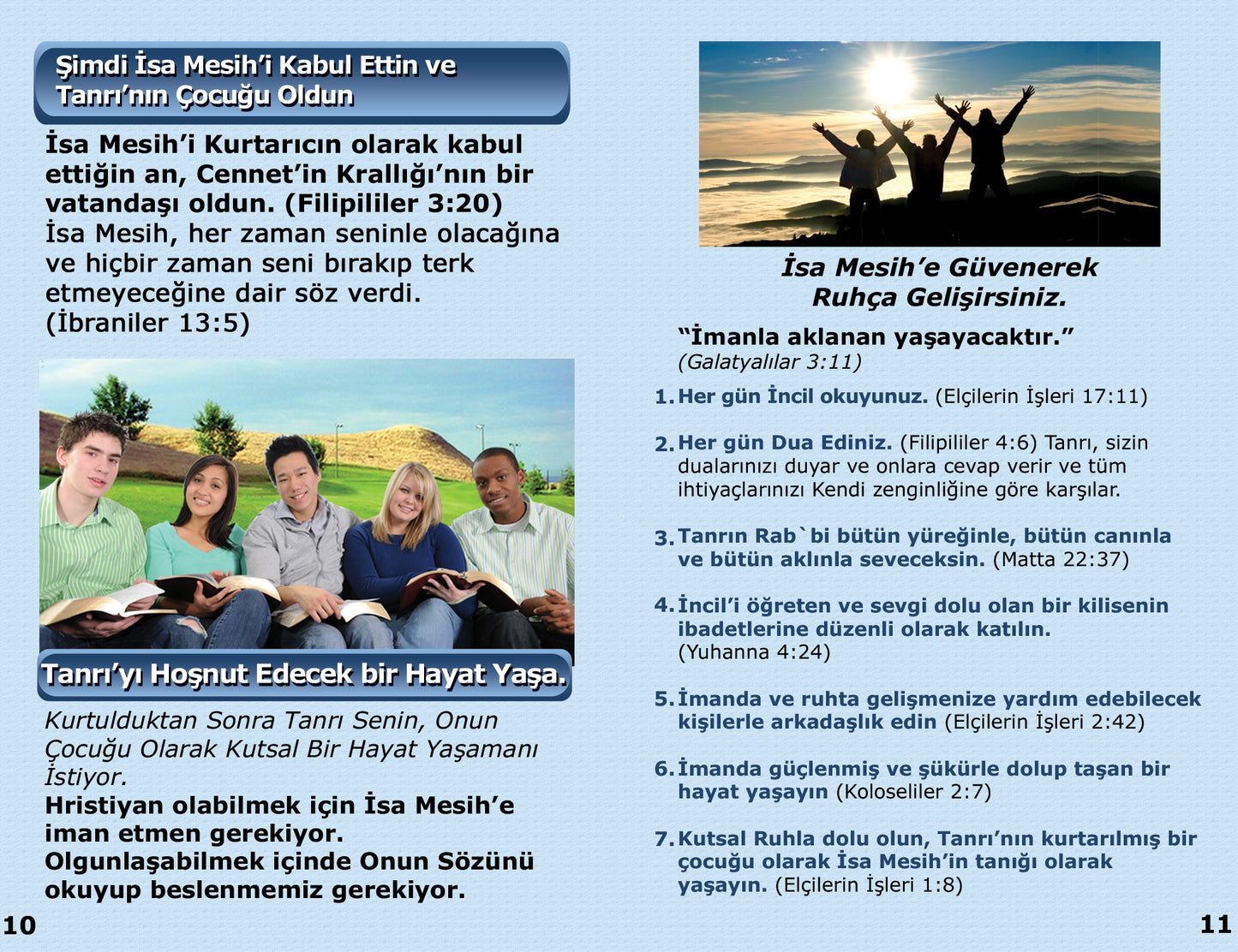 Turkish Gospel Bible Tracts - BibleTracts.org - GO! Evangelism
