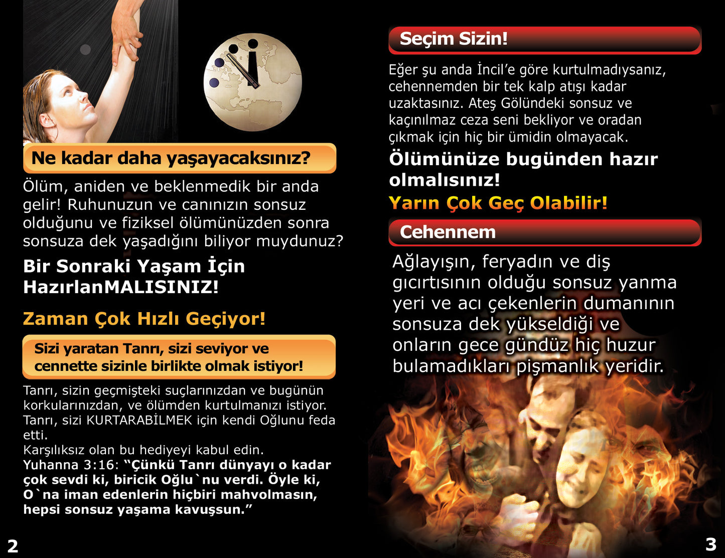 Turkish Gospel Bible Tracts - BibleTracts.org - GO! Evangelism